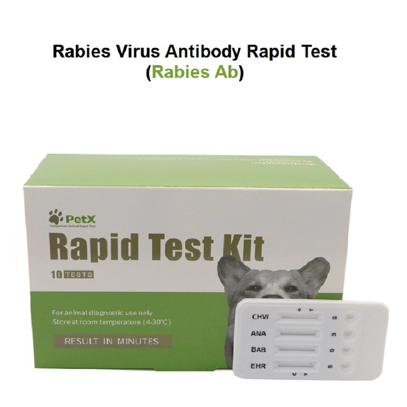 Test rapide d'anticorps anti-virus de la rage