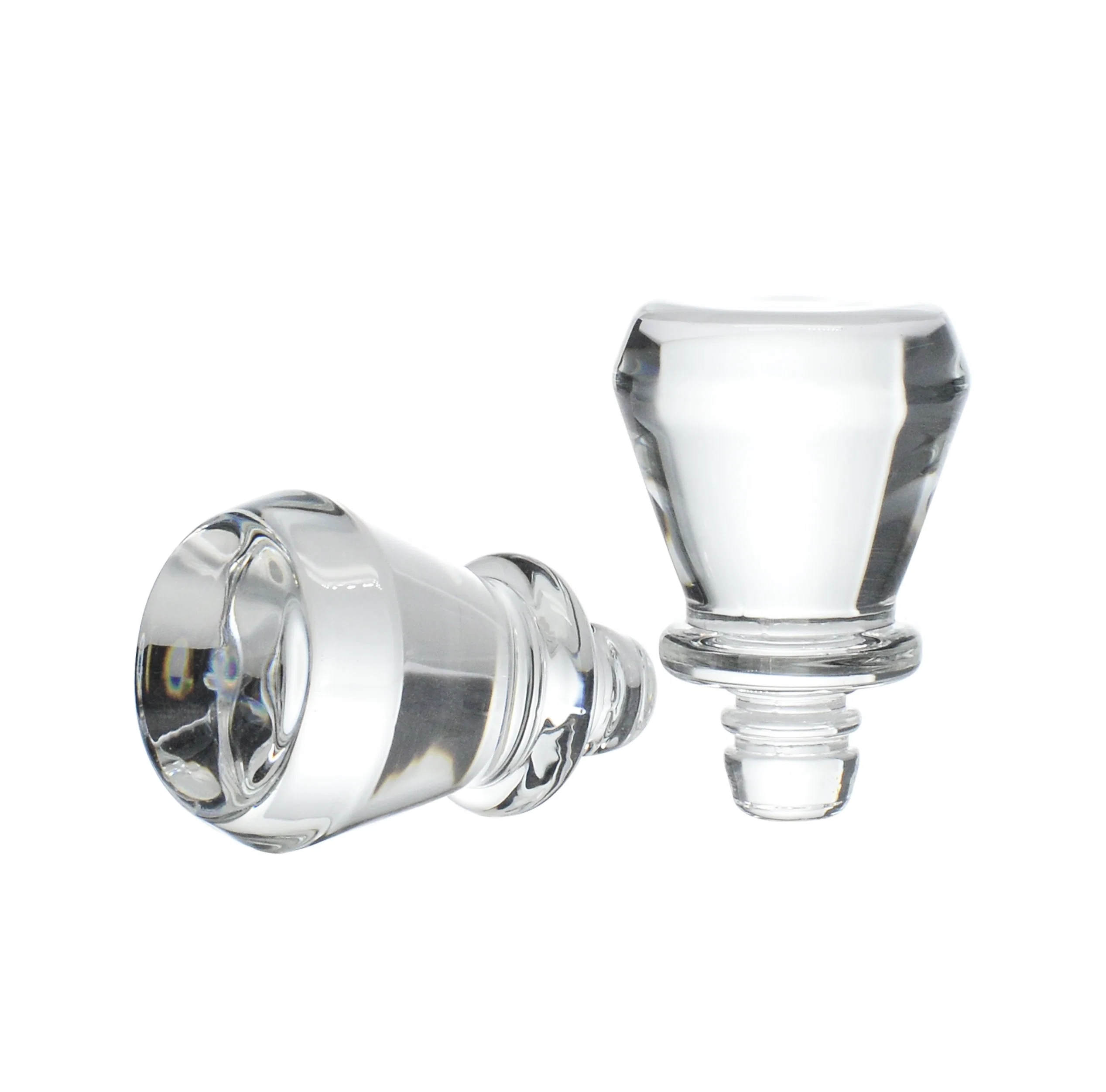 New Product UFO Shaped Cork Vodka Bottle Crystal Glass Stopper Closers