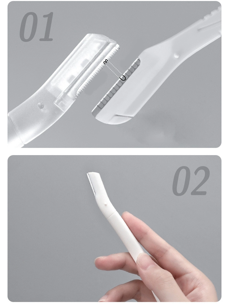 Biodegradable Environment Eco Friendly Eyebrow Razor