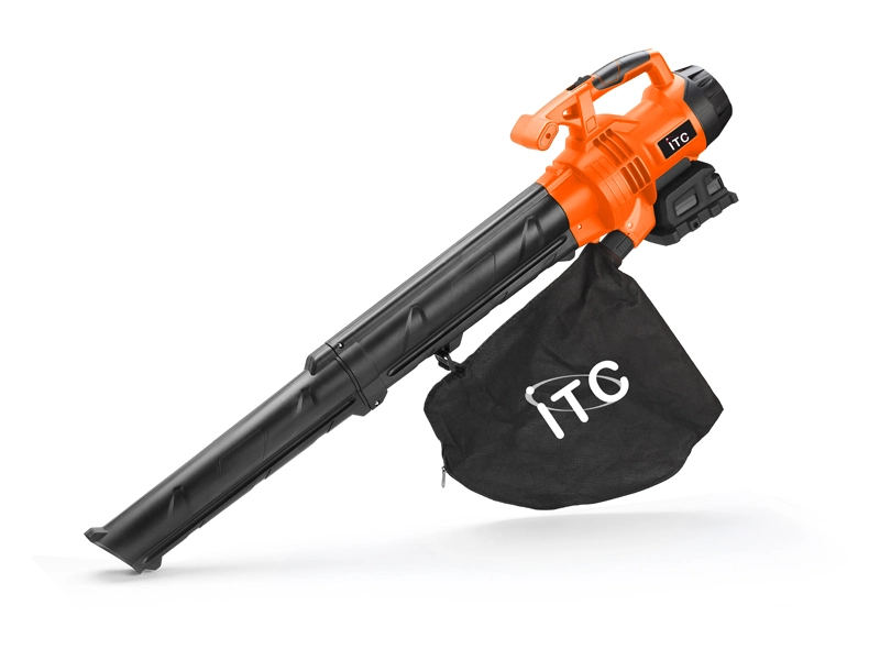 20V Li-ion Battery Cordless Electric Garden Leaf Blower/Vacuum/Shredder-Garden Power Tools