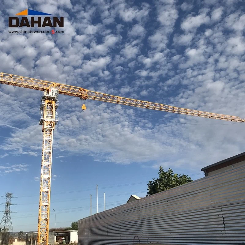 Construction Building Equipment 6013 Flat Head Tower Crane 8ton