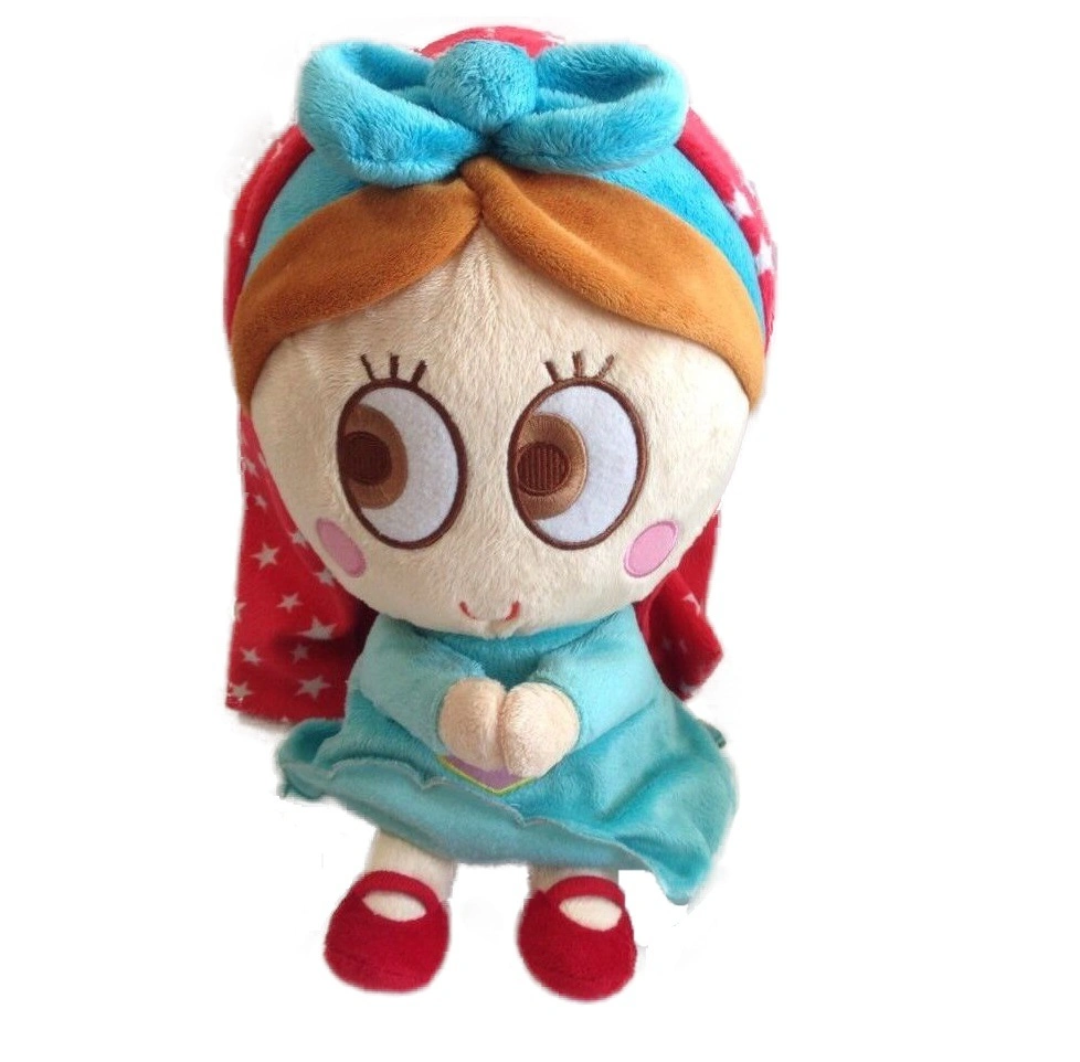 Original Factory Stuffed Soft Cute Doll Adorable Plush Toy Customized Doll for Baby Girl