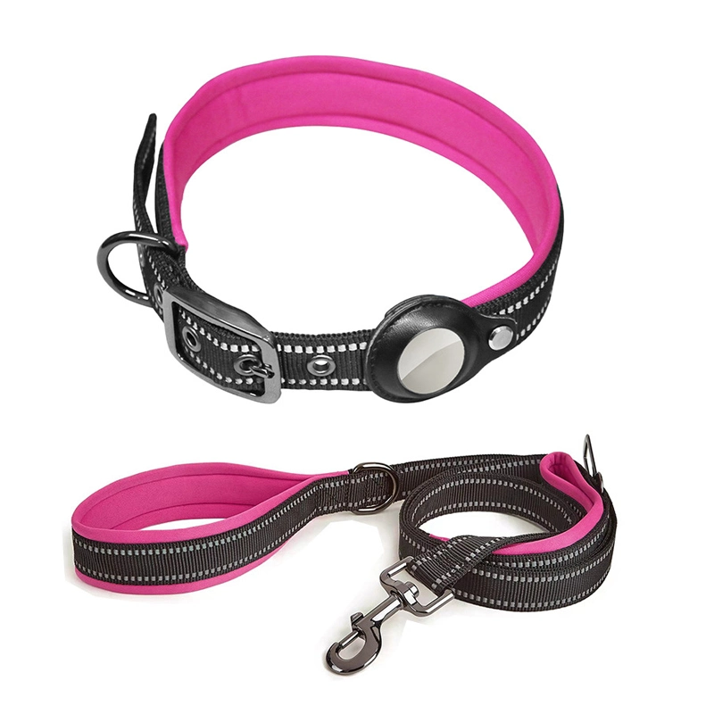 Hot Selling Reflective Air Tag Dog Collar Adjustable Air Tag Accessories