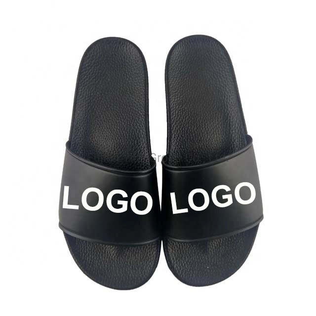 Chinelos de Sandália Masculina Leves com Logotipo Personalizado em PVC PU EVA