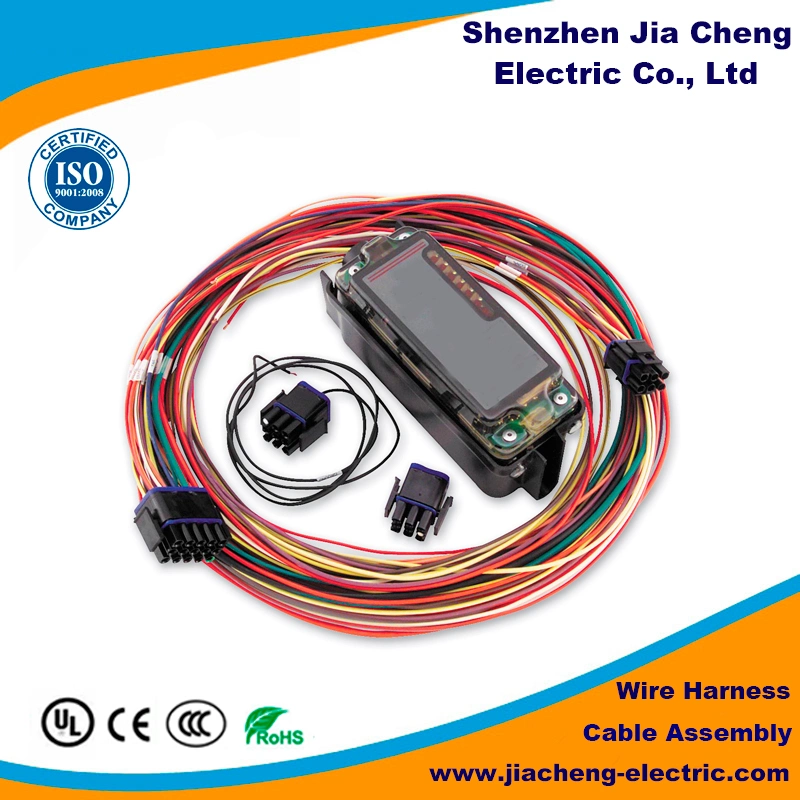 Conjunto de cabos do chicote elétrico automotivo para Adaptador USB Automóvel Auto/Conector do Interruptor