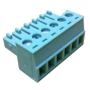 3.5/3.81mm OEM Factory Price 6 Position Connector Terminal Block