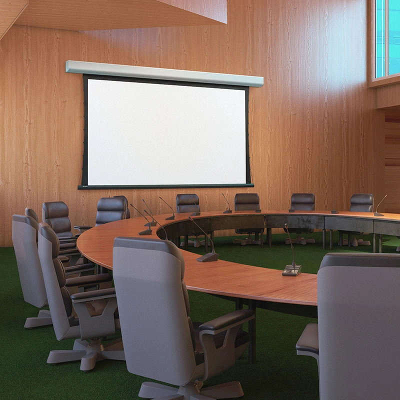 Customized Projection Screen/Motorized Tab-Tensioned Projector Screen