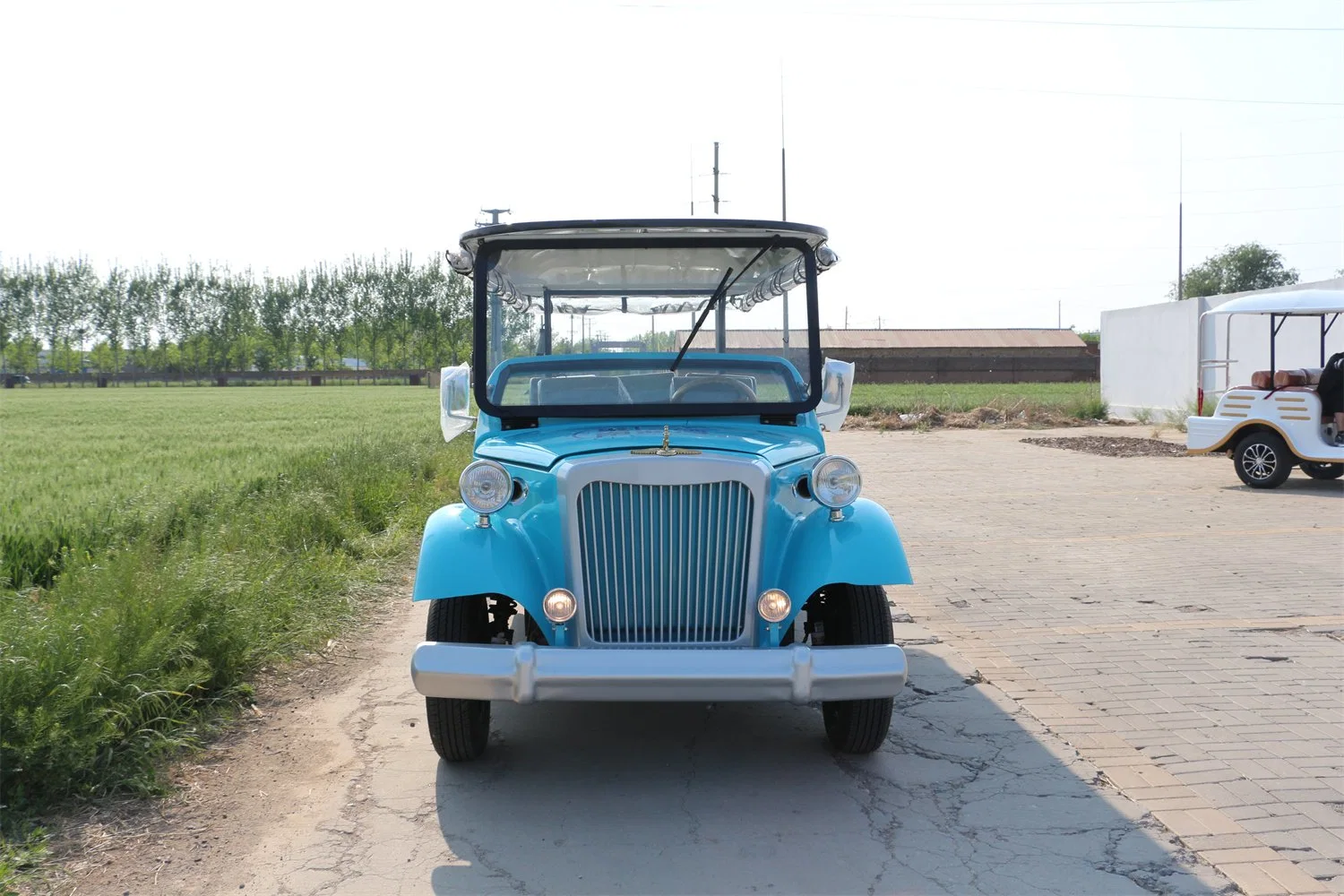 Carro Patrol Vintage Classic de 11 lugares elétricos para Casamento