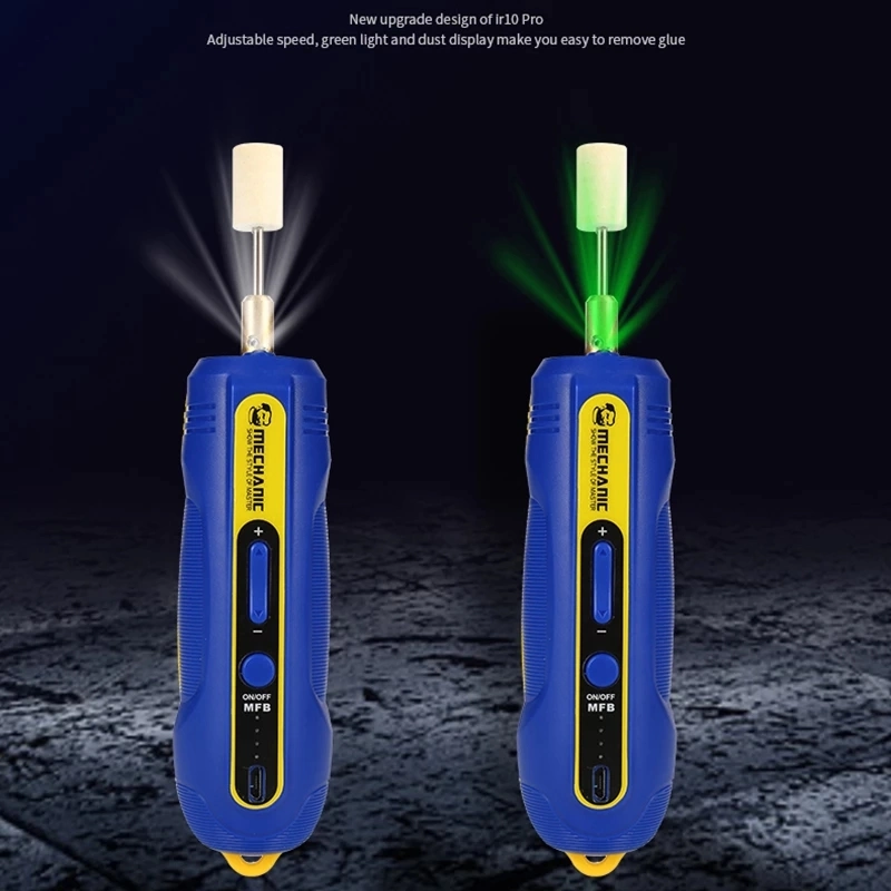 Extractor de pegamento eléctrico residuo de la pantalla LCD Extractor adhesivo de pegamento Oca Herramienta de limpieza de pala de corte para reparación telefónica