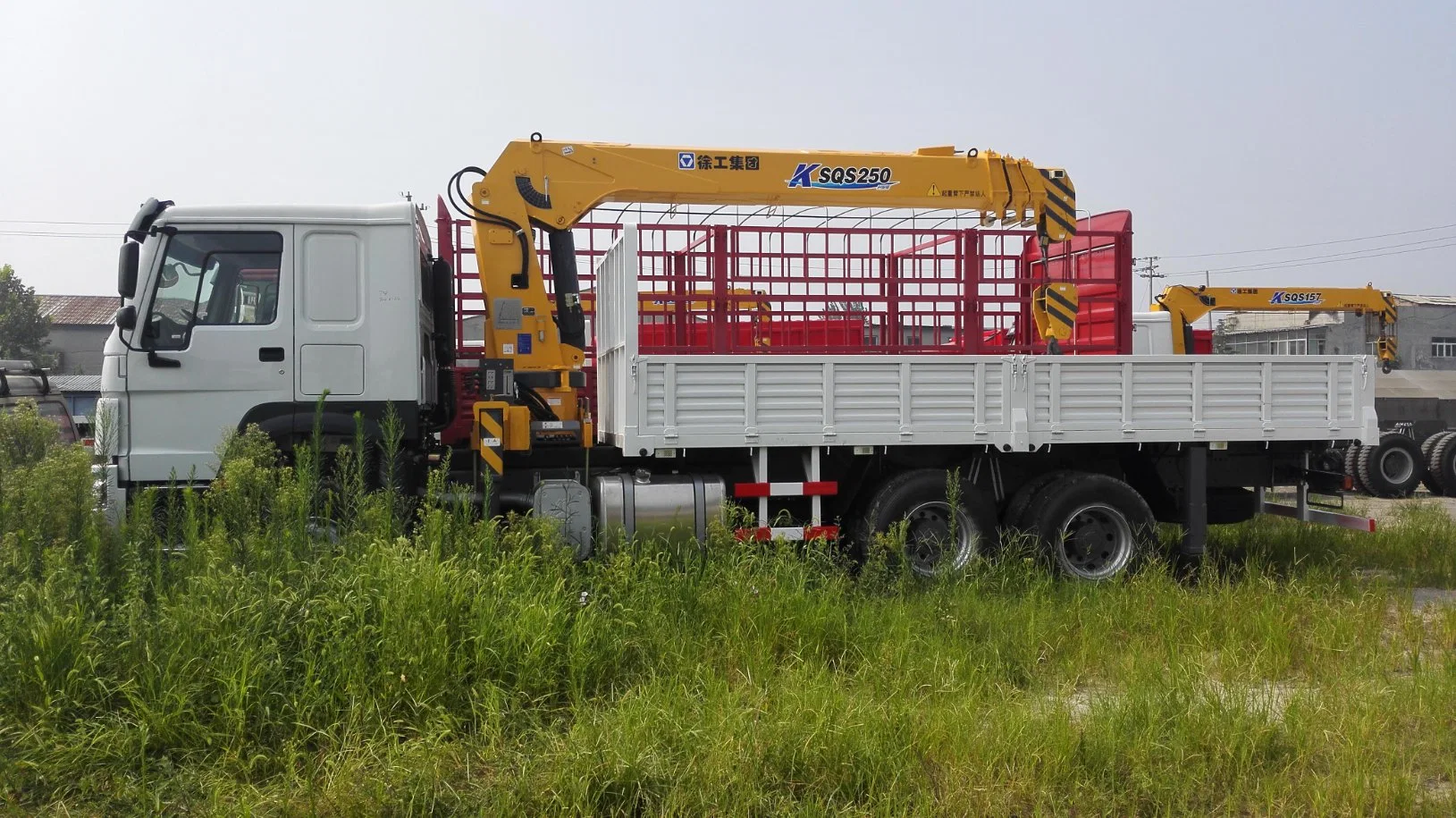 Sino HOWO 10t 12t 6X4 Truck Loader Crane