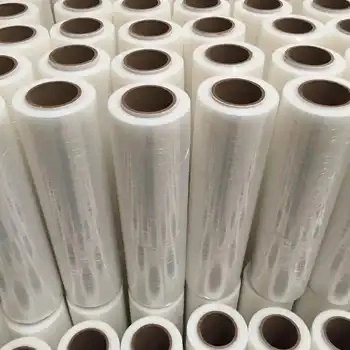 Polyethylene Clear Plastic LLDPE Packaging Transparent Pallet Wrap PE Stretch Film Shrink Wrapping Film