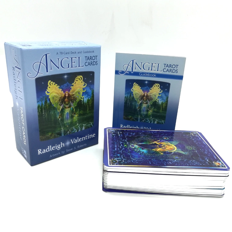 Custom Design Paper Tarot Cards Reading Free Book on Sale Printing Wholesale Deck Oracle Cards