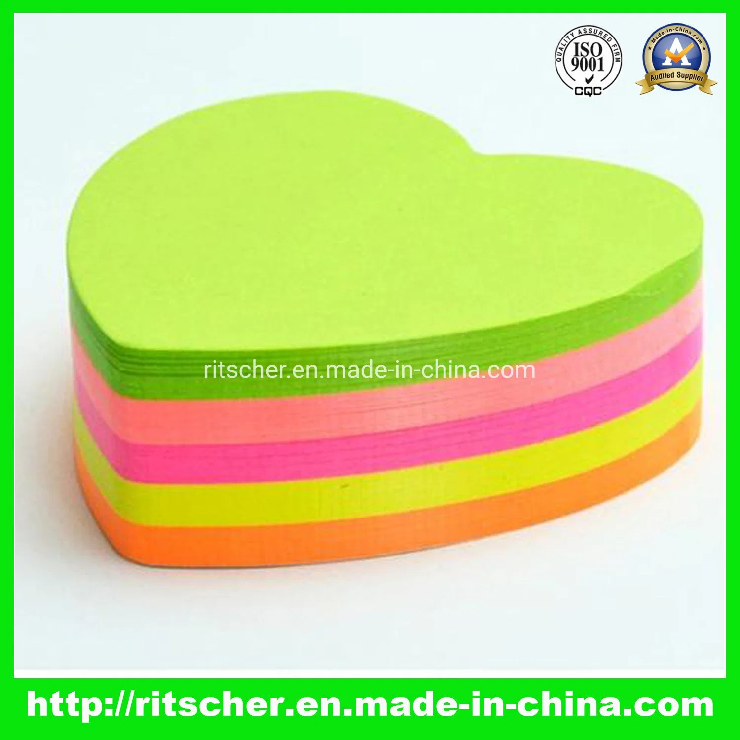 Note adhésive flèche Pet Memo Pad Note Pad cadeau de promotion et de fournitures de bureau de l'école