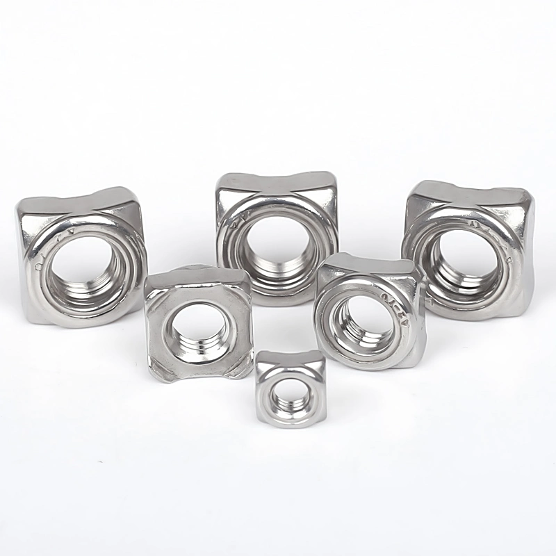 China Welded Nut A2 Stainless Steel Welding Nuts