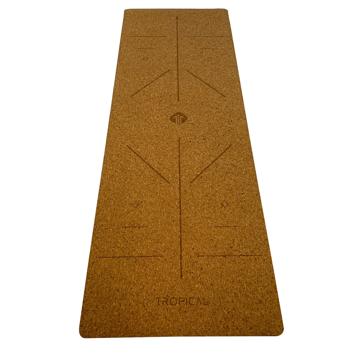 Pliates Logotipo personalizado Imprimir Non-Slip Anti Skid Corcho impermeable de PVC de gamuza TPE EVA PU Eco el Caucho Natural gimnasio en casa El yoga alfombrilla de Gimnasia