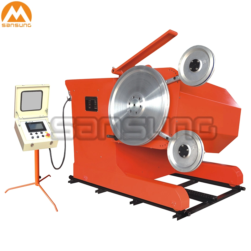 37kw/50HP Diamond Wire Saw Cutting Machine for Granite and Marble Stone Quarry Mining