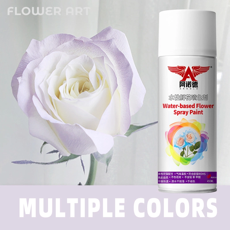 Arnold acuoso múltiples colores Flor Spray Pintura Aerosol