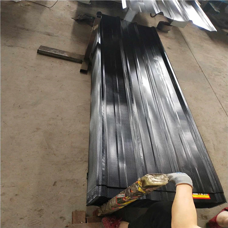 30/22 26 30 Gauge/0.3mm 1mm PP PVC Coated White Color Corrugated Zinc Iron Metal Steel Roofing/Roof Sheet Iron Sheet