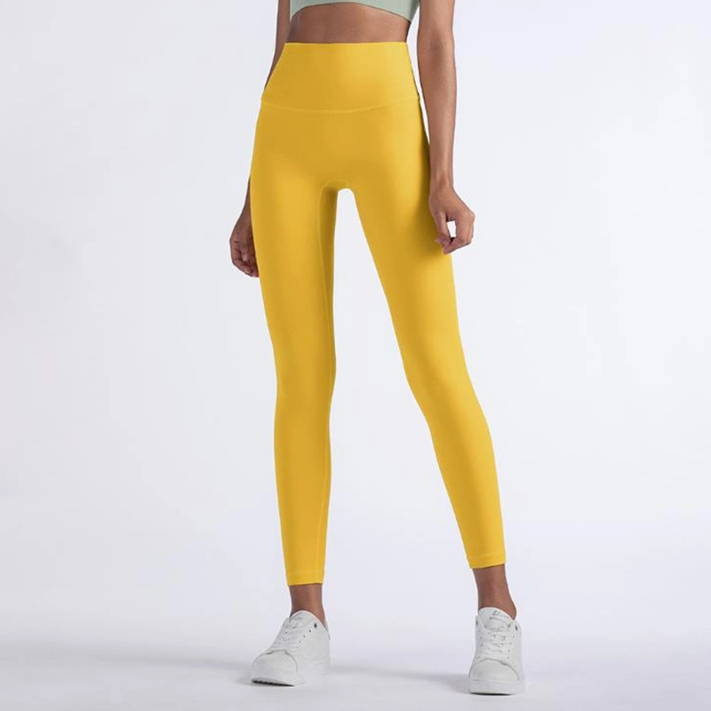 El deporte femenino Ware Fitness pantalones de yoga sin línea de T