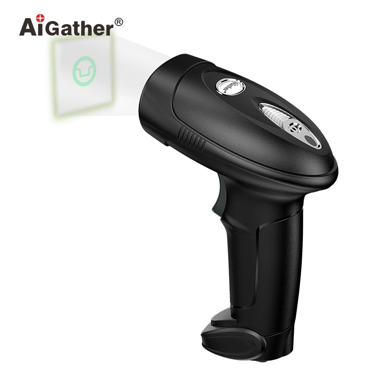 Support GS1 Databar Micro Qr Code Scanning Barcode Scanner with Rubber