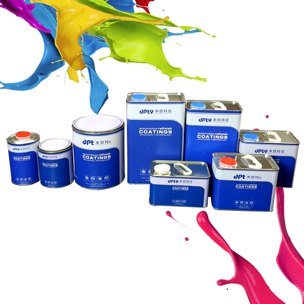 China Car Paint Color Chart Auto Body Spray Coating