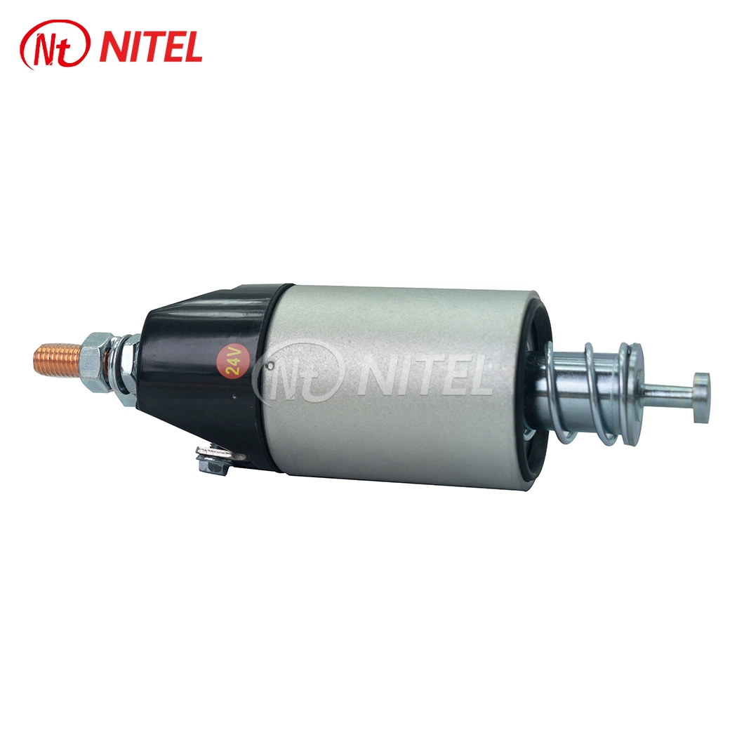 Nitai 24V Starter Solenoid Switch Fabricators Car Starter Solenoid Switch China Auto Solenoid Switch Suit for Weichai Wd615 Wd618 HOWO Benben Truck