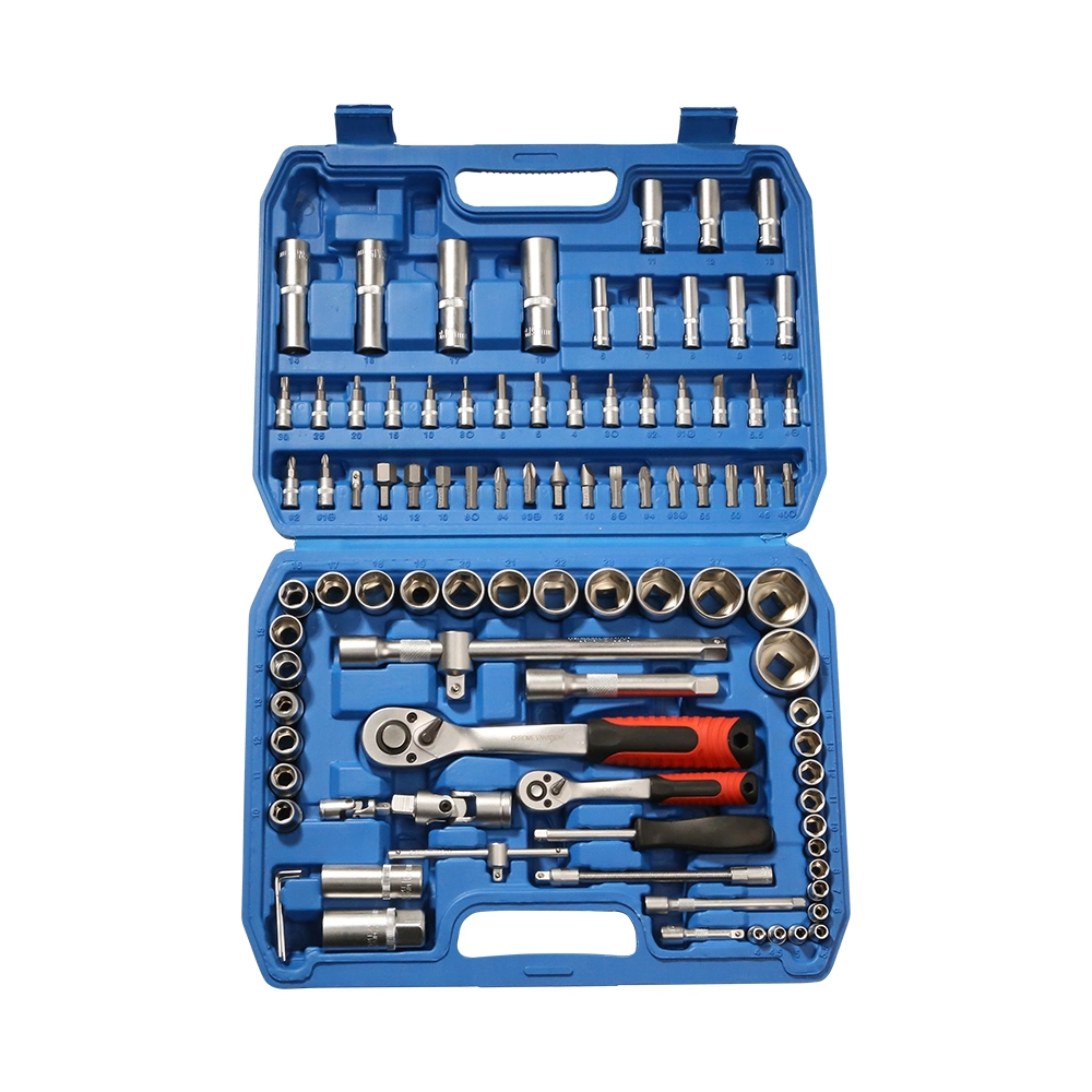 Flexible Head Rotator Ratchet Handle Wrench Socket Set with Mechanical Tools