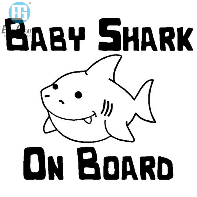 Customized Car Window Sticker Baby in Car/on Board Sticker for Promotion