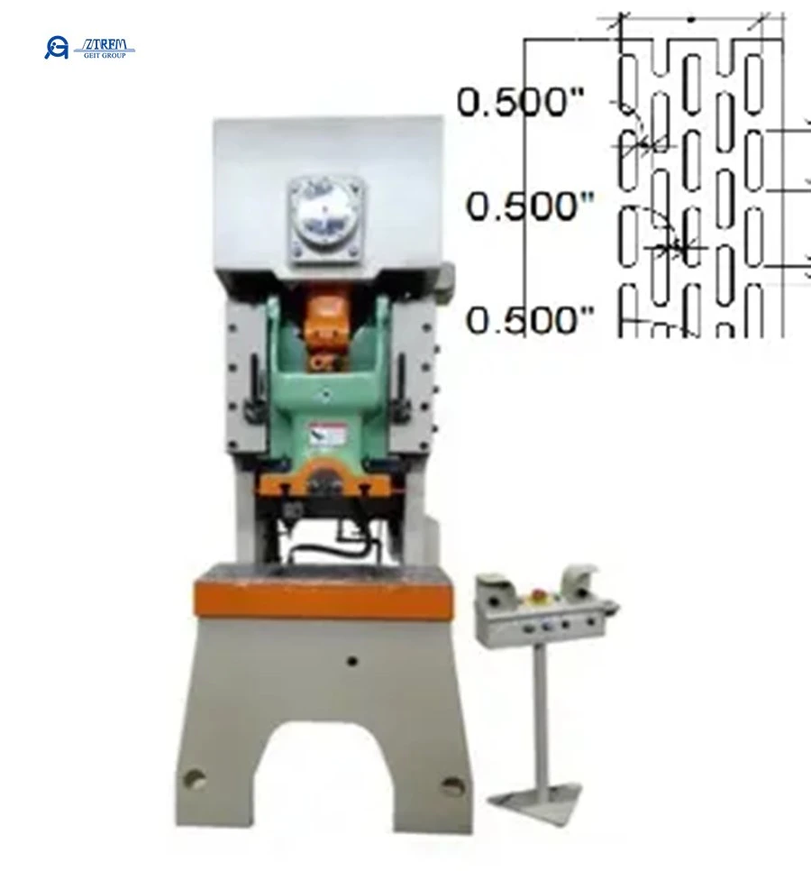 Perforated Steel Plate Machine 200 Tons Press Machine for Perforating Plate