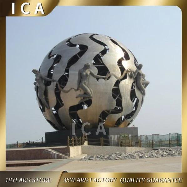 Outdoor Decoration Luxury Decoration Metal Stainless Steel Sculpture