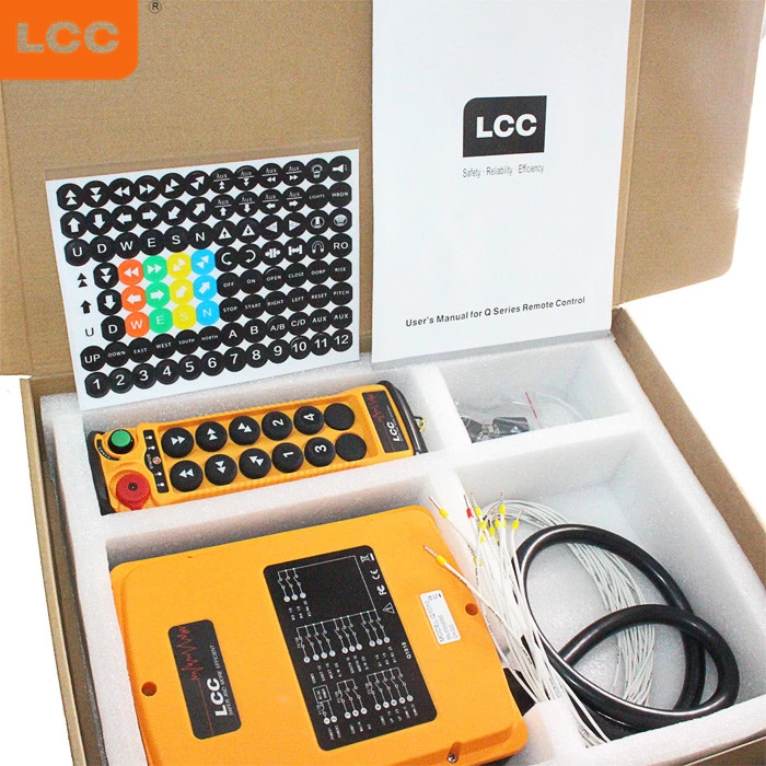 Q1010 Lcc China Factories Double Speed Crane Radio Remote Control Receiver