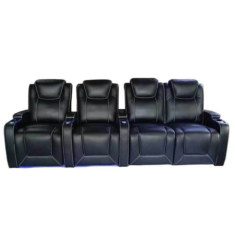 Luxury Home Theater Sofa with Multimedia Function Recliner for Living Room