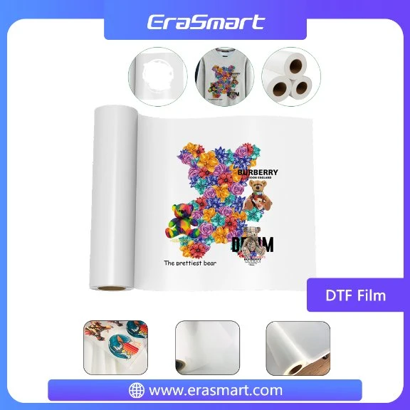 Erasmart A3-A4 Dtf пленки Пэт передачи пленки для Dtf принтера печать непосредственно на пленку для ФУТБОЛКУ R1390 L1800 Dtf принтер ПЭТ-пленку