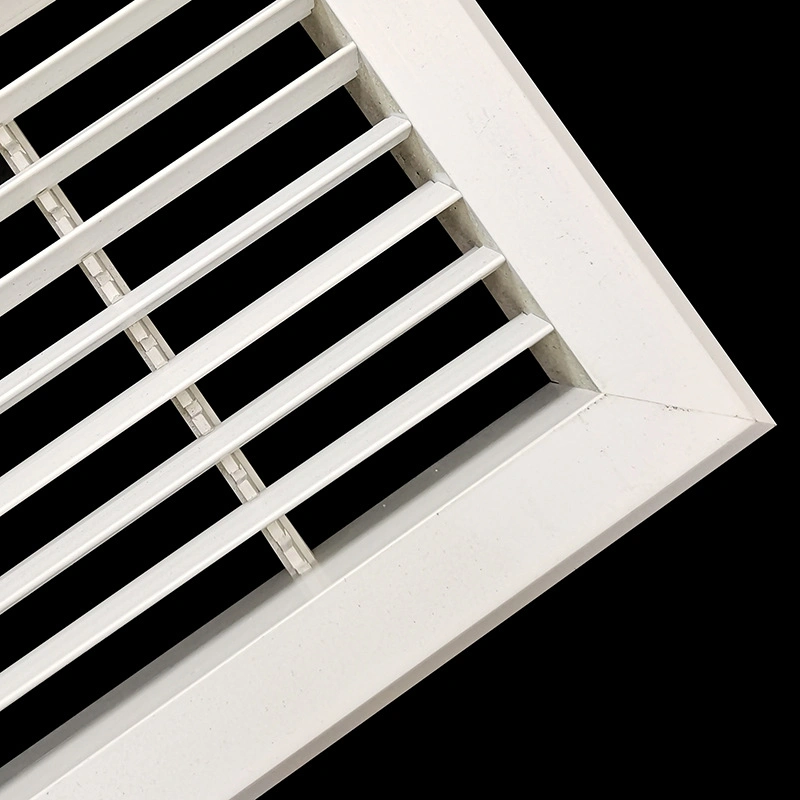 Ventilation Square Plastic Ceiling Return Air Vents for HVAC Ventilation Grille Adjustable Louver Air Vent