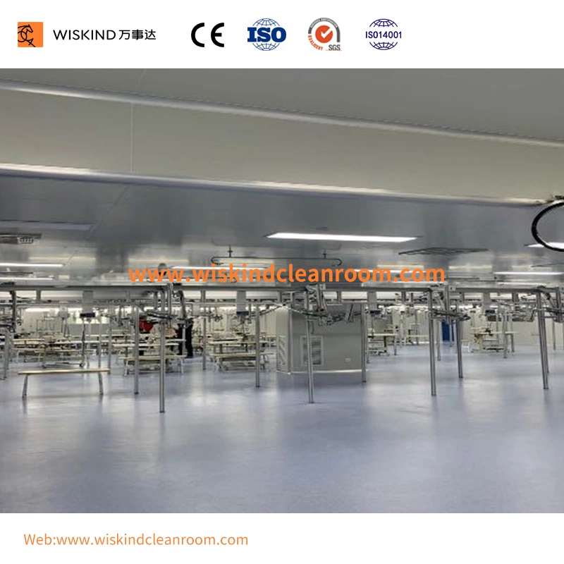 50mm Rockwool Handmade Cleanroom for Protective Clothing Production Workshop