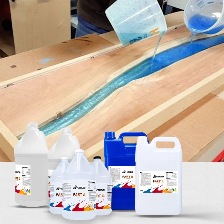Wholesale/Supplier High Gloss Liquid Vinyl Ester Resin Polyurethane Unsaturated Polyester Acrylic Clear Epoxy Resin for Home Design Wood Furniture