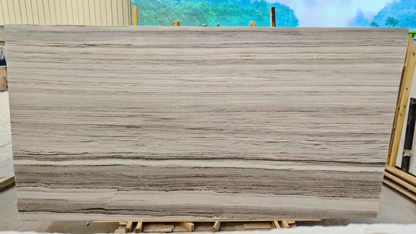 Crystal Wooden Vein/Grain Marmol Tile/Slab Stone for Building Stair/Wall/Floor/Table Marble