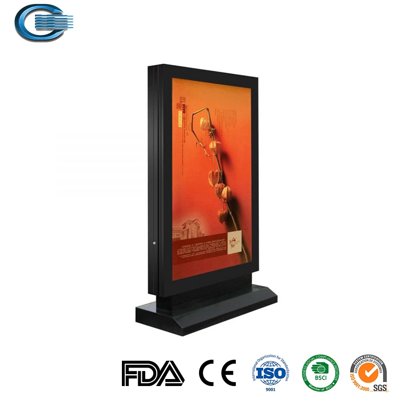 Huasheng Hot Selling Frameless Seg Portable Perimeter LED Lightbox Display for Retail Advertising