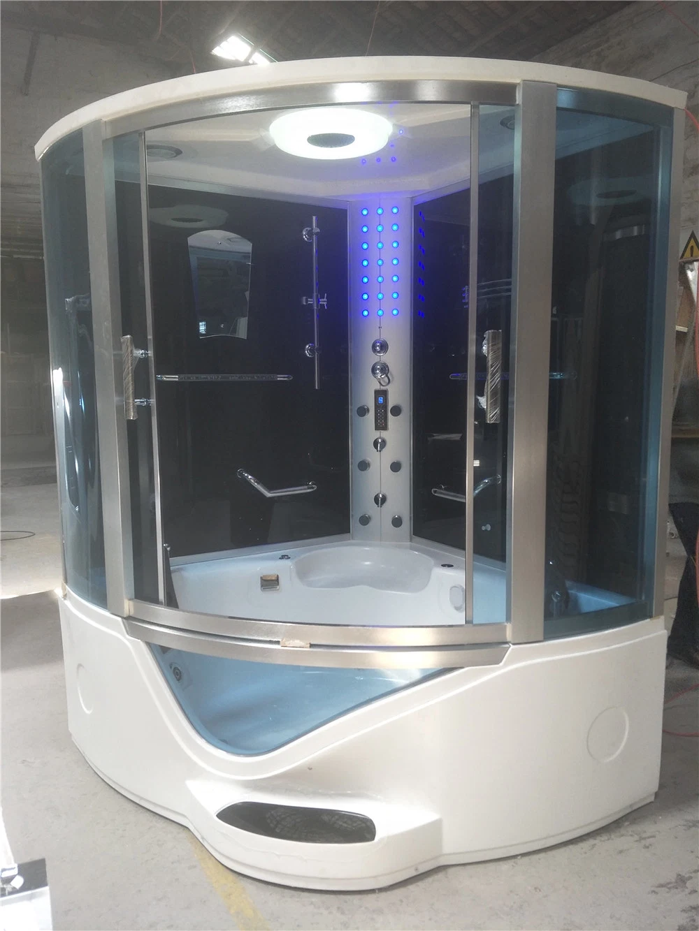 Bathroom Massage Indoor Corner 2 Person Home Luxury Bath Steam Shower Room