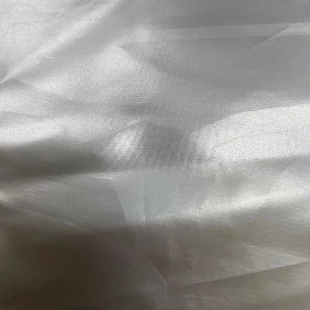 400t Polyester Highly Visibility Waterproof Reflective Silver Metallic Fabric