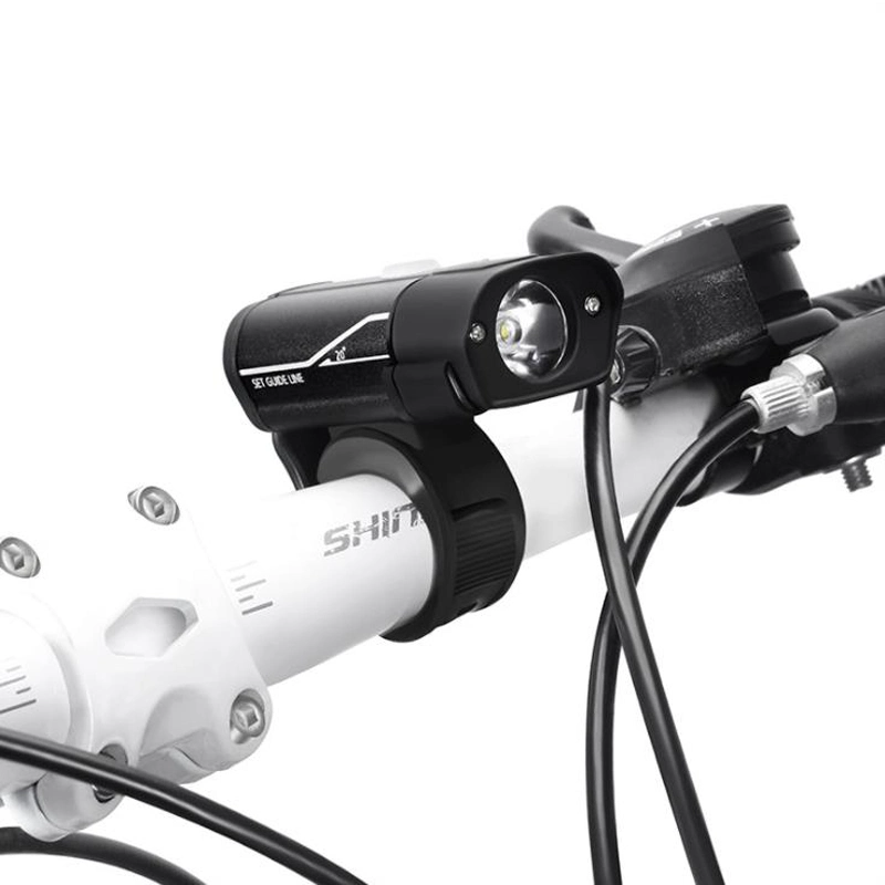 USB من الألومنيوم المقاوم للمياه مصابيح أمامية قابلة لإعادة الشحن أفضل مصابيح الدراجة