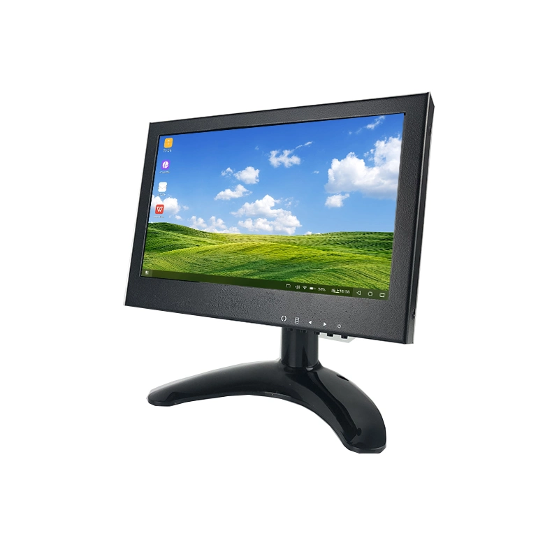 Ecran LCD TFT 7 pouces moniteur de vidéosurveillance 1024*600 avec BNC VGA AV Monitor surveille de voiture