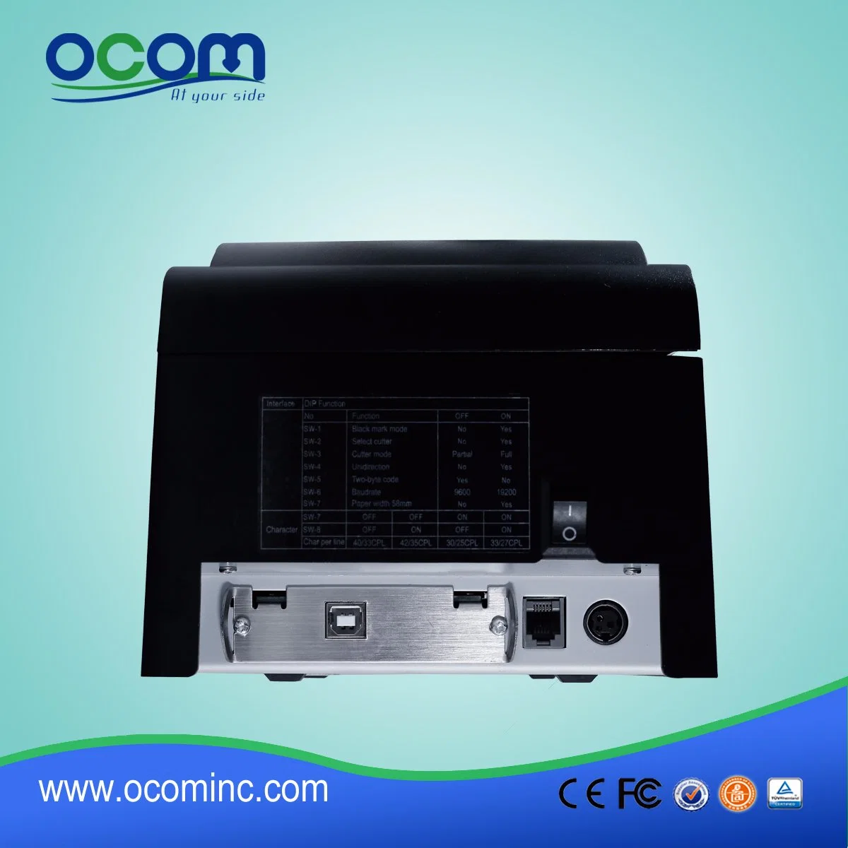 Ocpp-762-P 76mm Impact DOT Matrix Receipt Printer with 36p Parallel Port