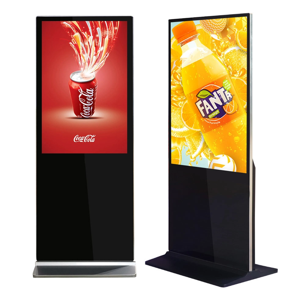 Hot! 43 Inch Floor Standing WiFi Version UHD LCD Digital Signage Advertising Display
