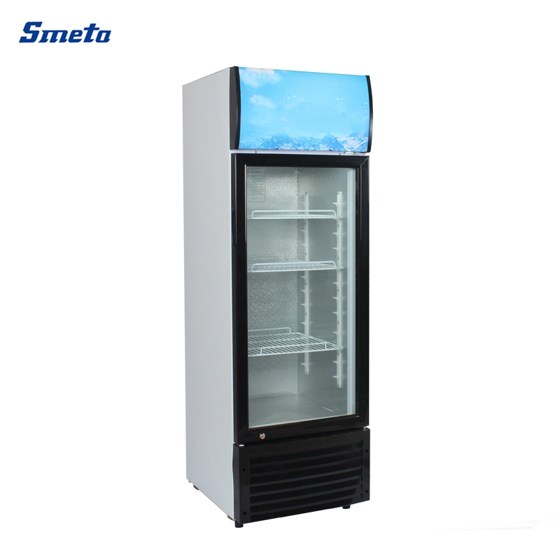 Vitrine verticale du réfrigérateur pour boissons réfrigérées Smeta 200L