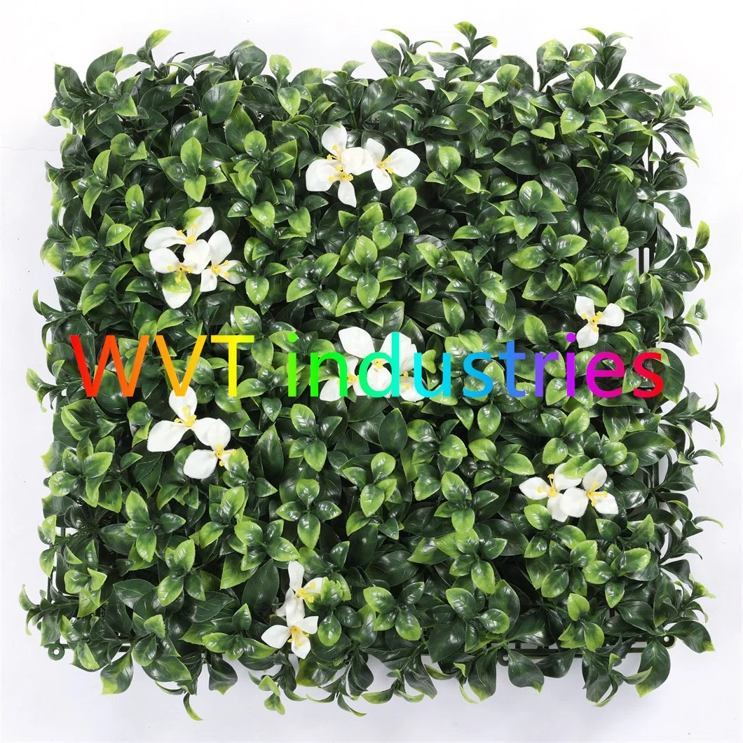 Outdoor Use UV Protected Artificial Boxwood Faux IVY Plant Privacy Vertical Garden Green Wall