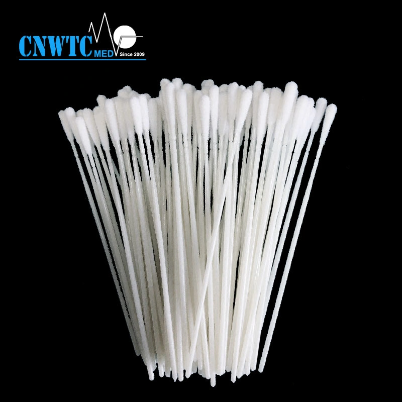 Long Specimen Collection Flocked Swabs or Nylon Nasopharyngeal Swab Specimen Swab