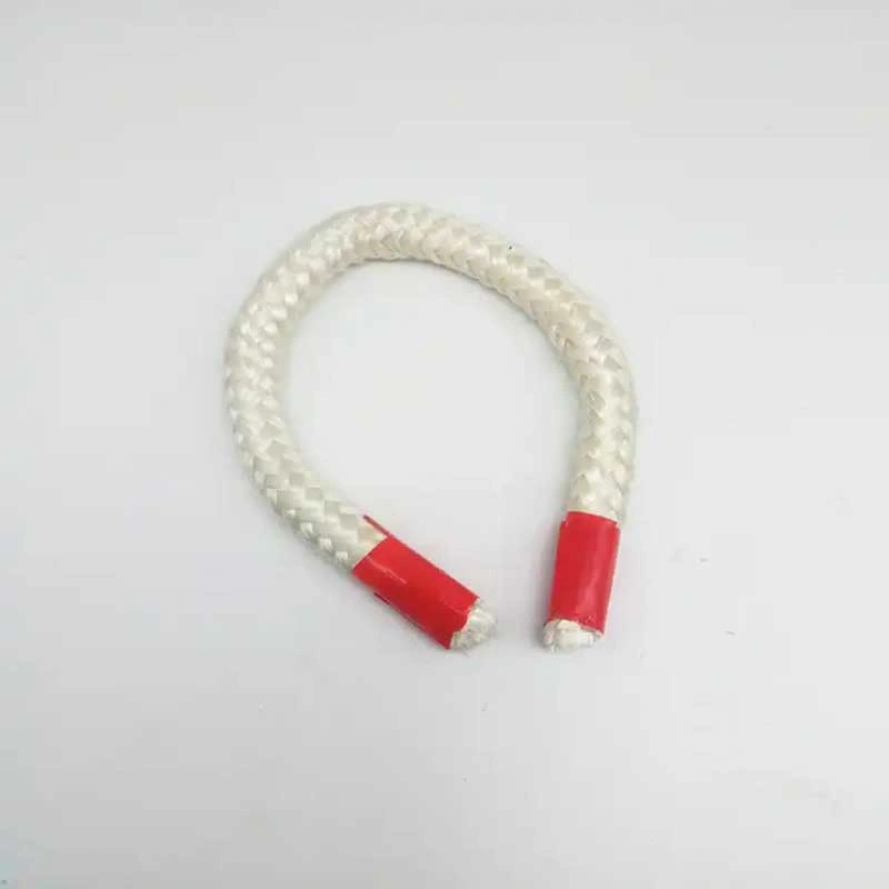 High Temp. Ceramic Fiber Fabric Insulation Material Heat Resistance Ceramic Fiber Braided Round Sealing Rope Fiberglass Products