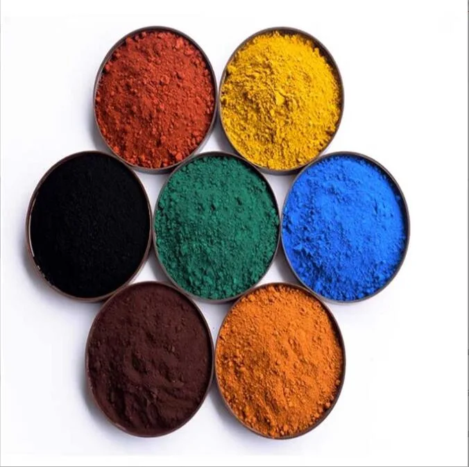 Strong Color Strength Iron Oxide Pigments Used in Building Materials Painting