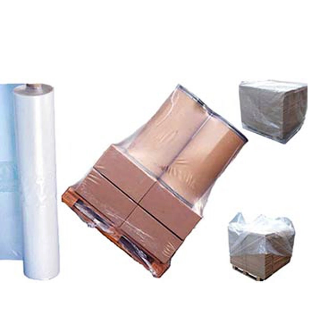 Wholesale/Supplier High quality/High cost performance  Clear Pallet Heat Shrink Bags Shrink Hoods Heat Shrink Pallet Covers LDPE Transparent Pallet Bags Shrink Wrap Film